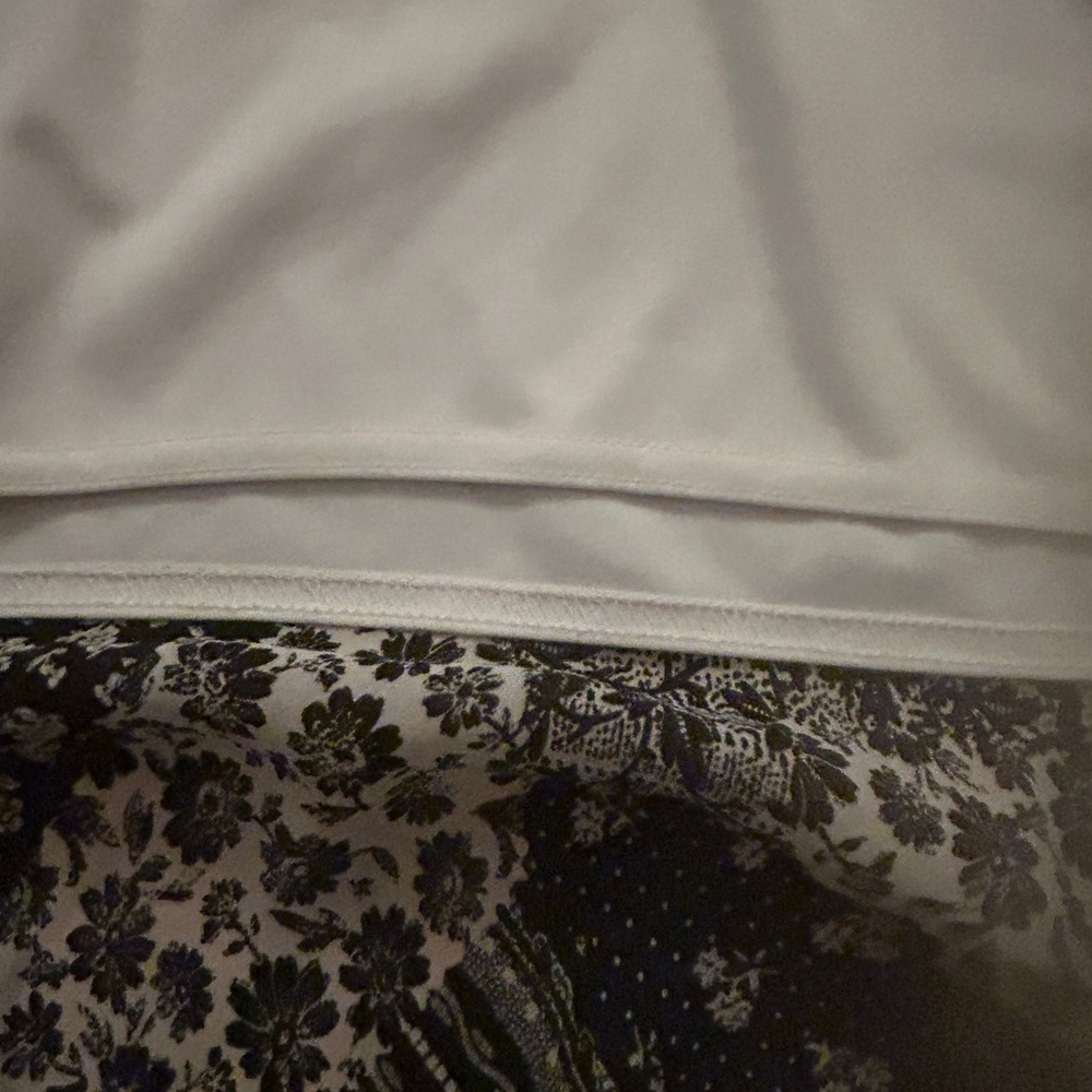 A.Byer Skirt Womens‎ XL Hi Low Black White Patchwork Print Boho Artsy Eclectic - Picture 8 of 9